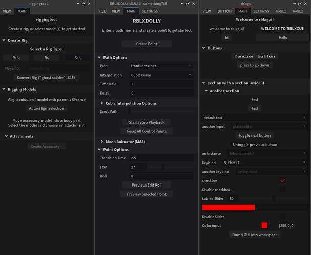 unrestriced script project roblox