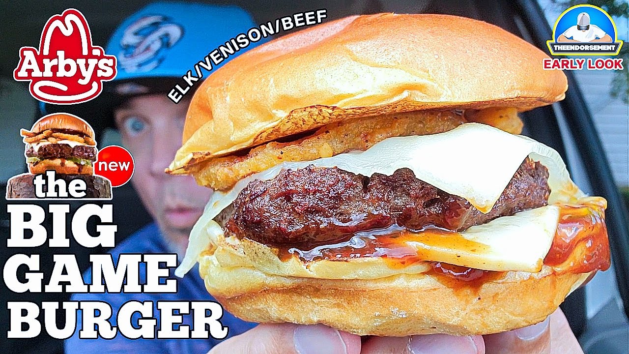 arby's big game burger review