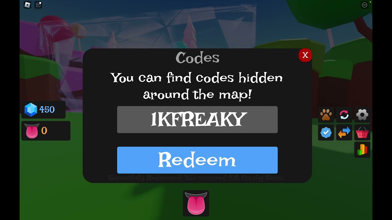freaky simulator roblox codes