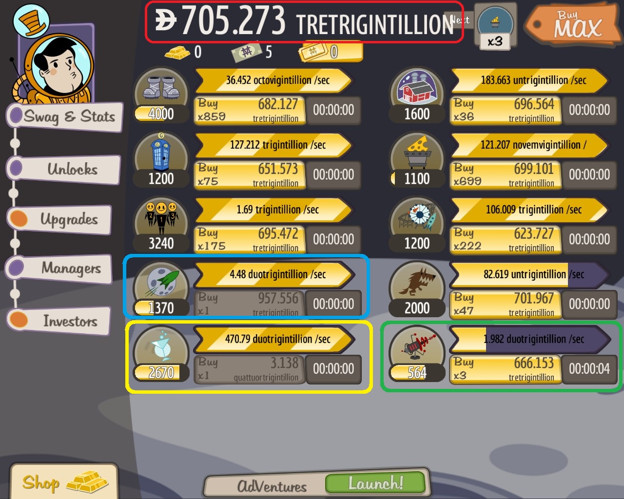 adventure capitalist game strategy