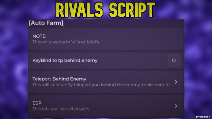 rivals roblox script