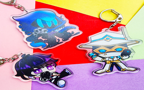 genshin impact keychain