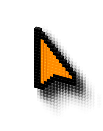 orange roblox cursors