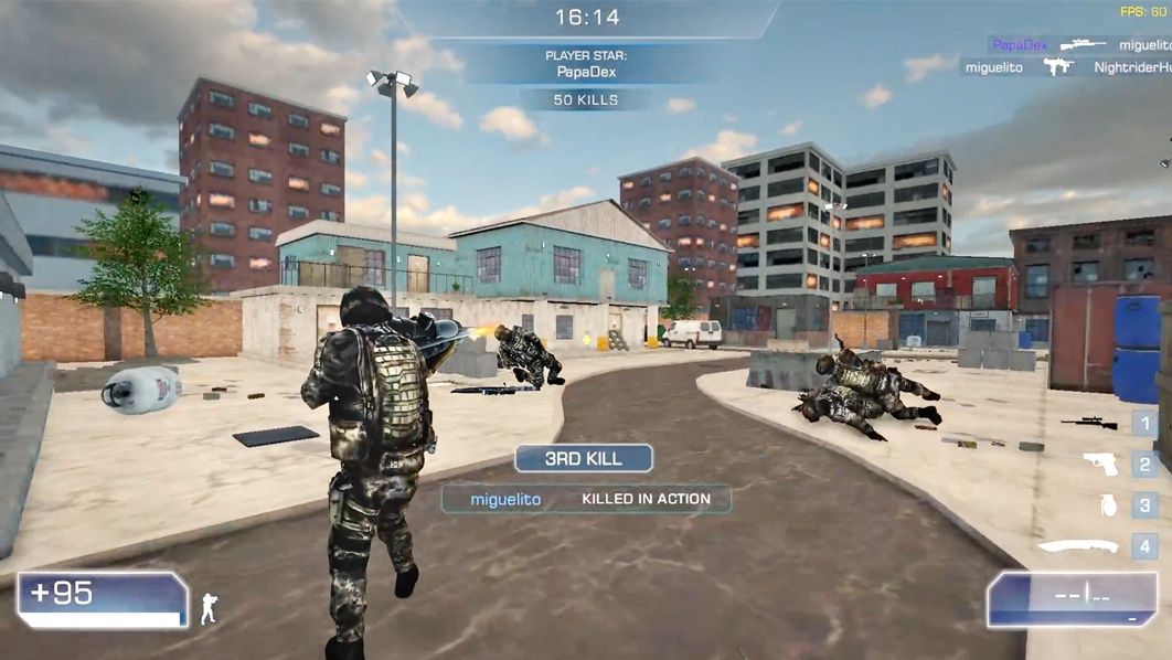 arsenal mobile game 2 teams modde