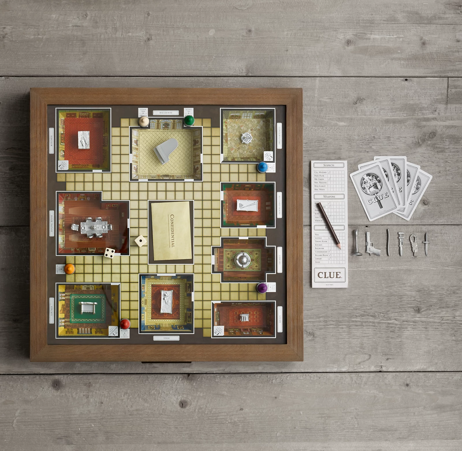 restoration hardware clue game