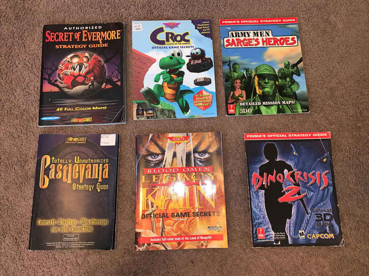video game strategy guides