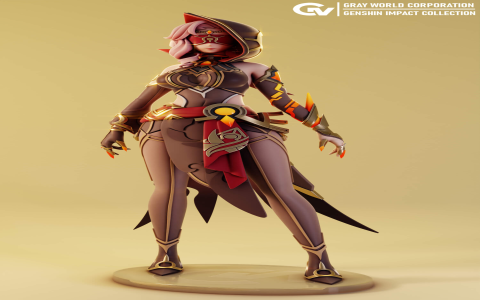 genshin impact 3d models