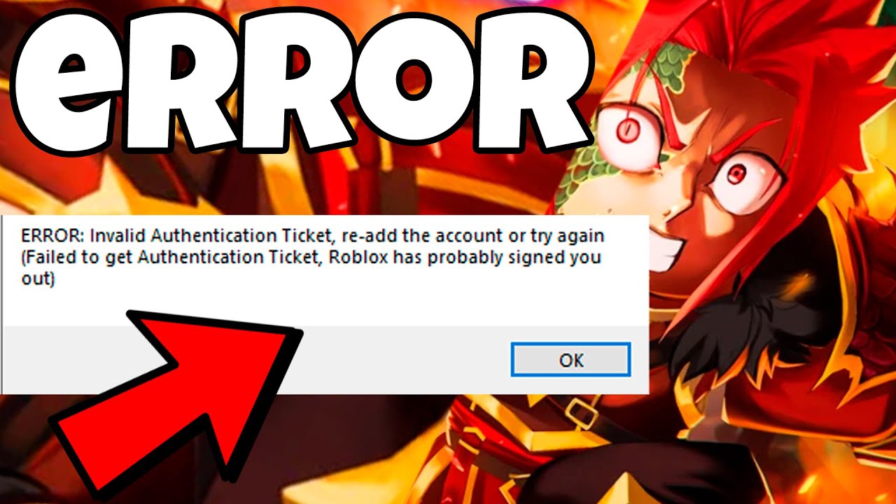 roblox account manager invalid authentication ticket