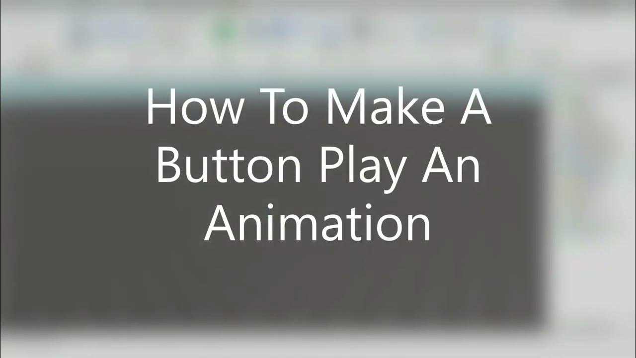 how to make roblox character animations button