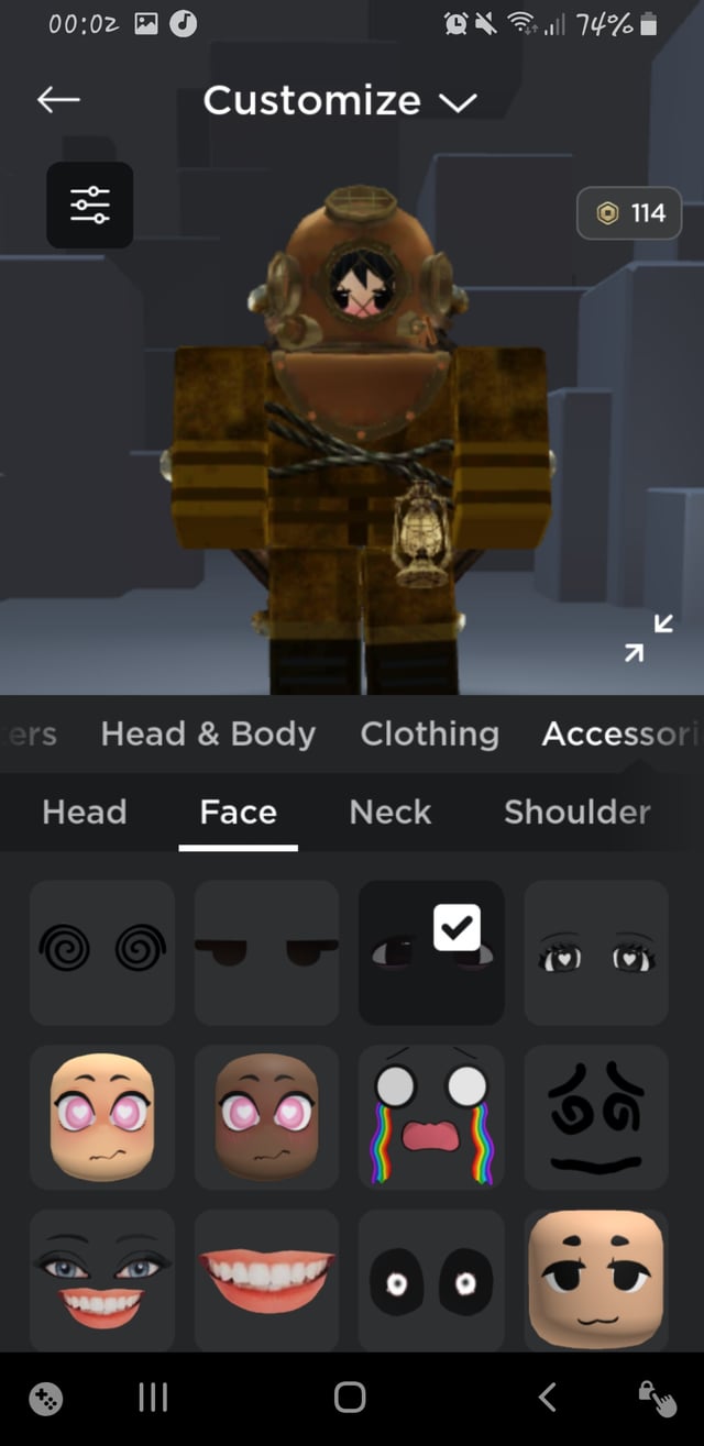 roblox avatar sea face