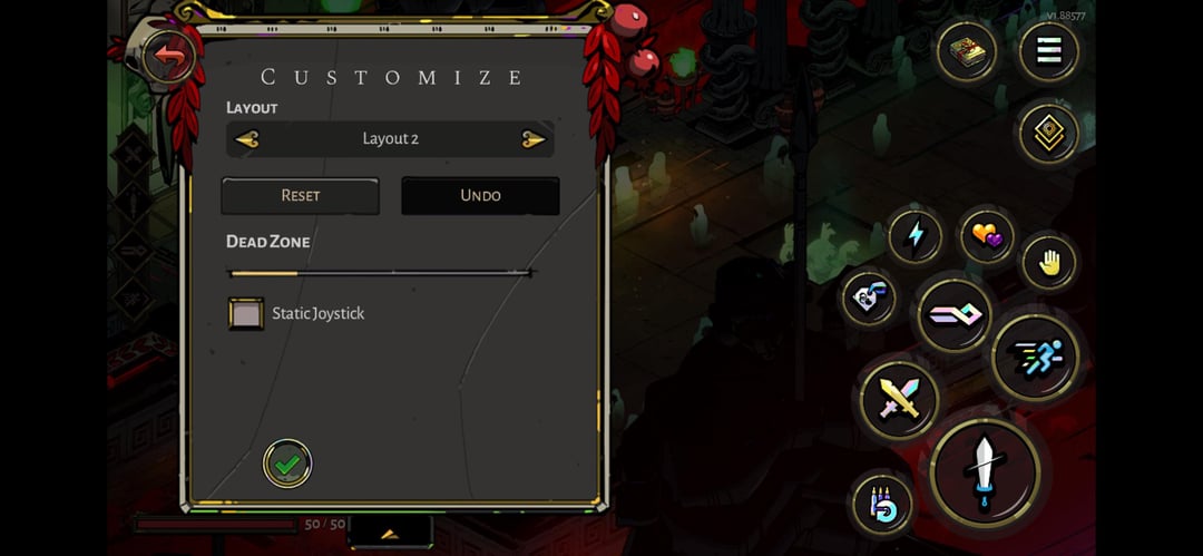 is hades mobile game better with a controller