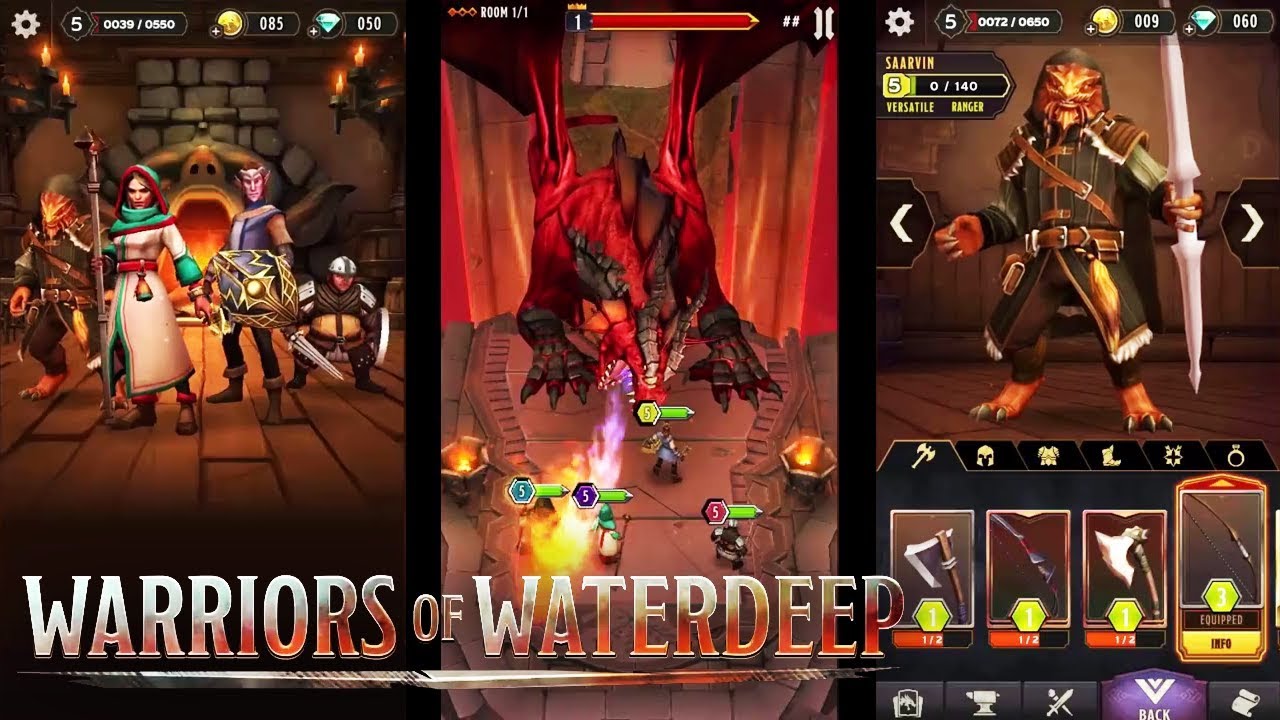 dungeons and dragons mobile game