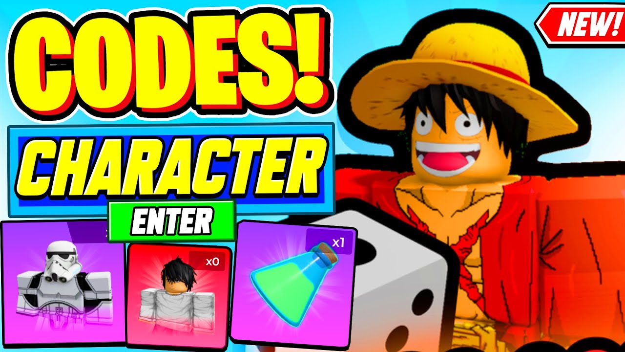 roblox character rng codes