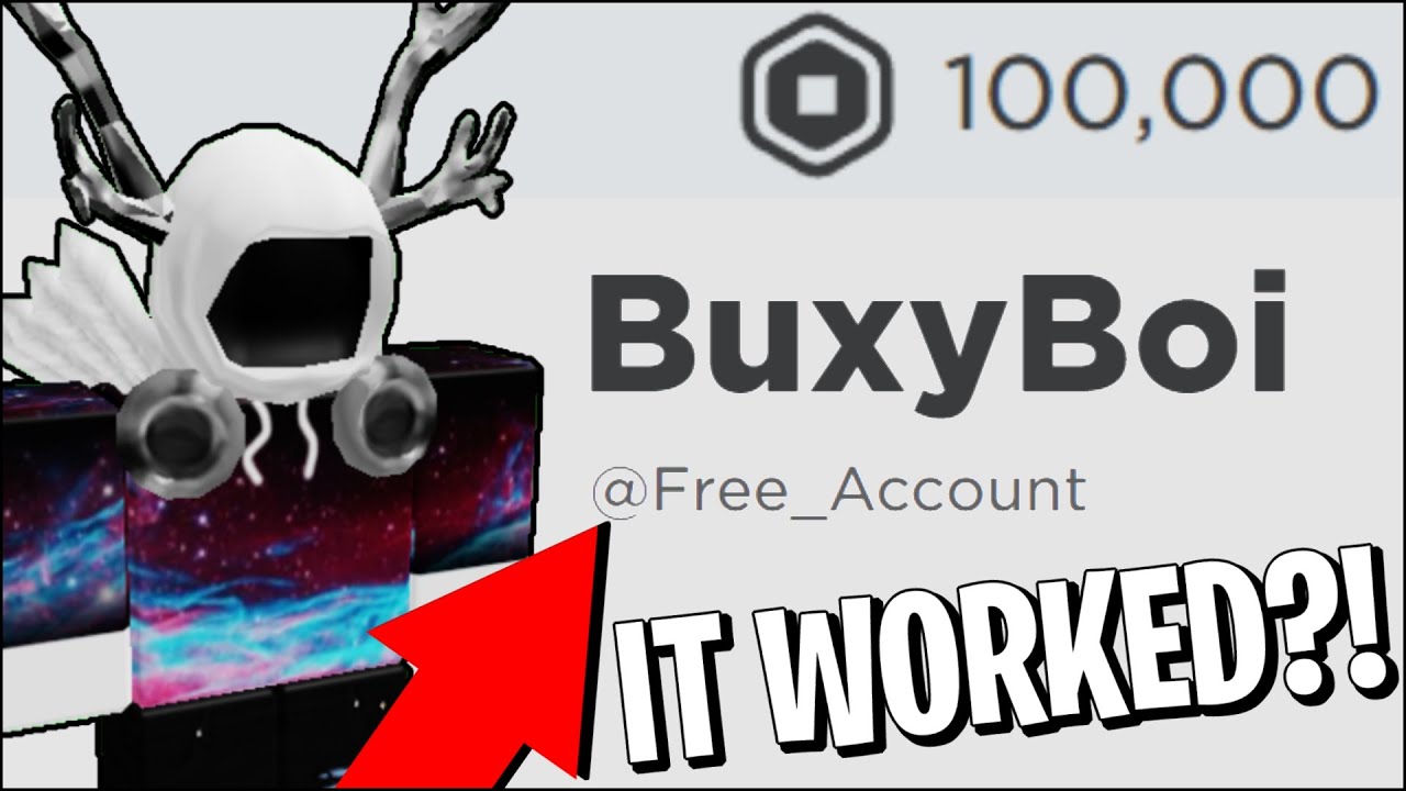 free roblox accounts
