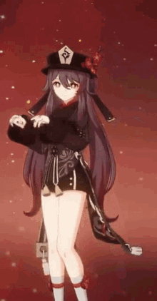 hu tao roblox dancing gif