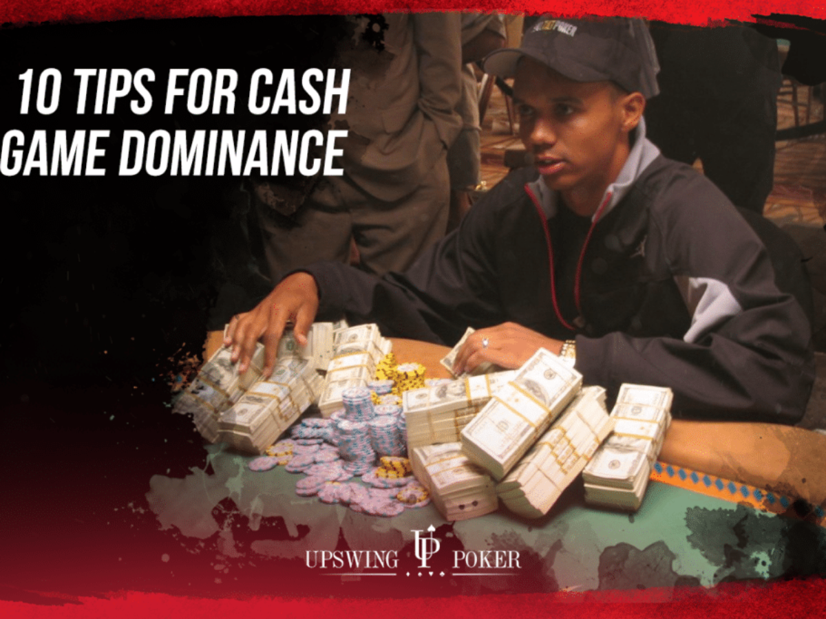 poker cash game strategy
