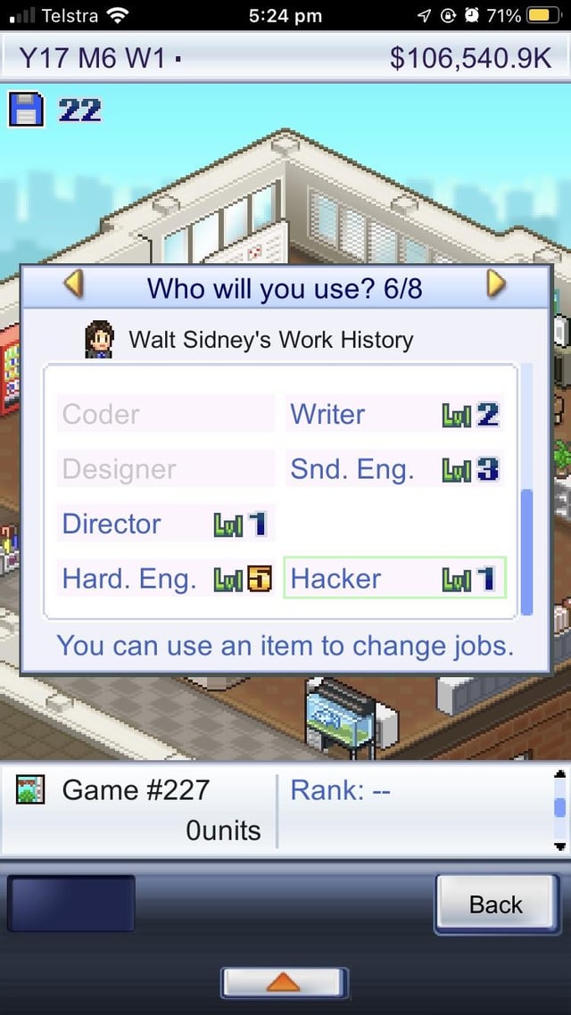game dev story hire hardware engineer