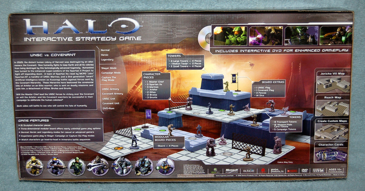 halo interactive strategy game