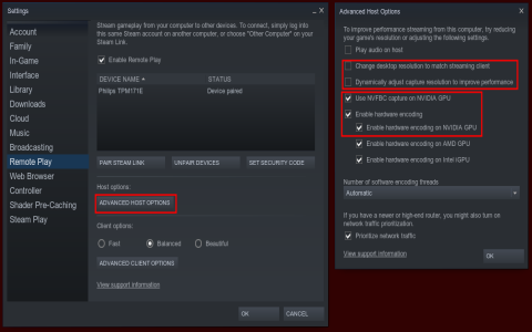steam game recording gpu hardware encoding