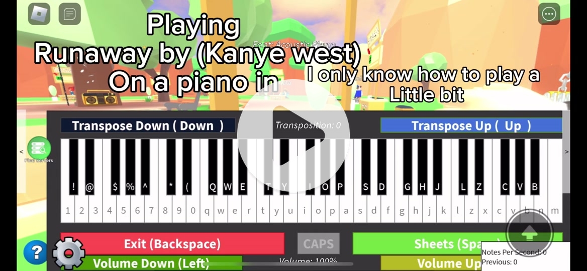 how to play piano in neighborhood roblox