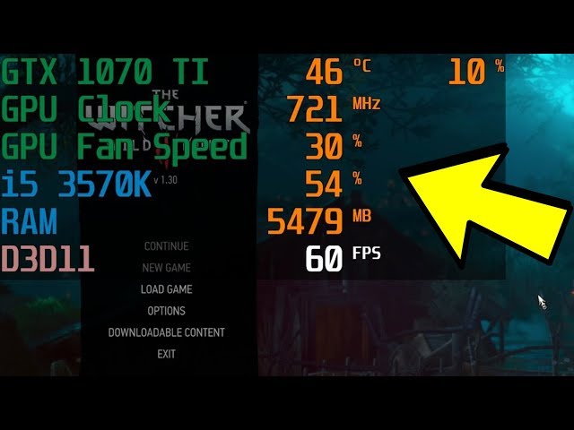 in game hardware monitor