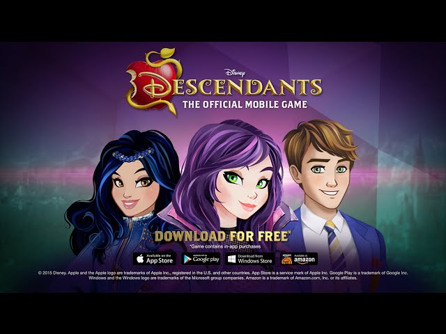 descendants mobile game app store