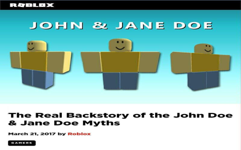john doe roblox