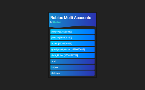 free roblox accounts