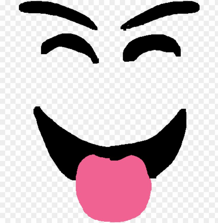 roblox man but tongue out face