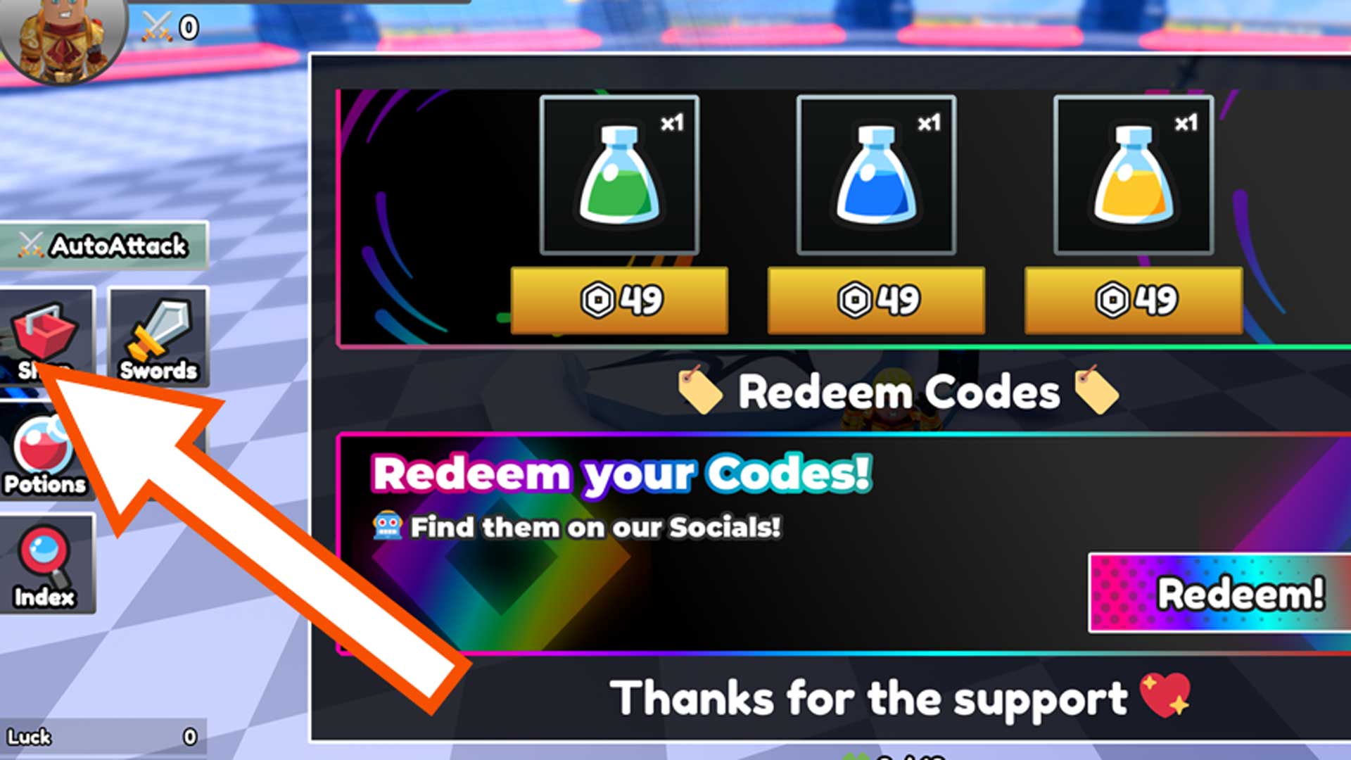 roblox dungeon rng codes