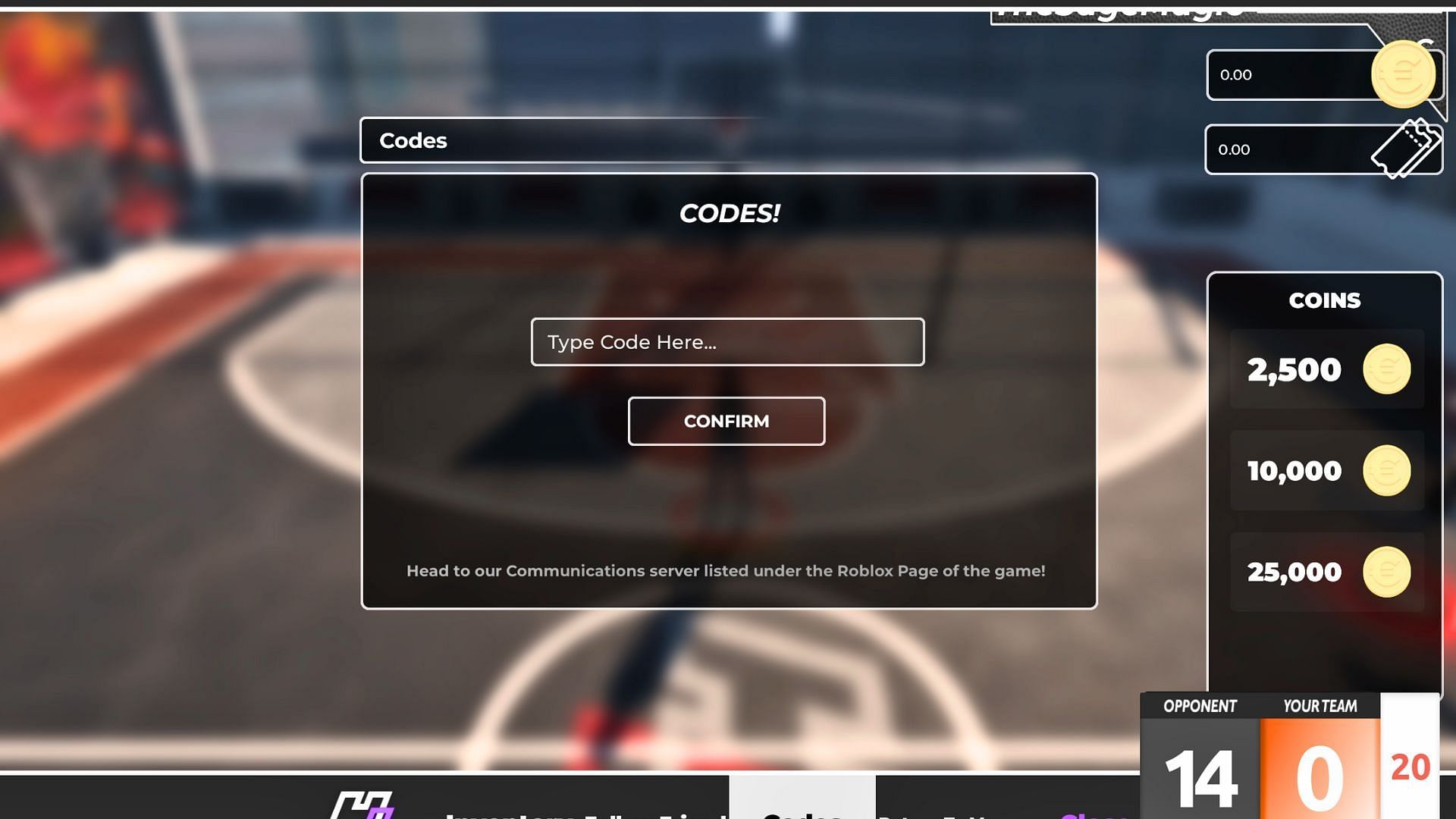 realistic basketball roblox codes