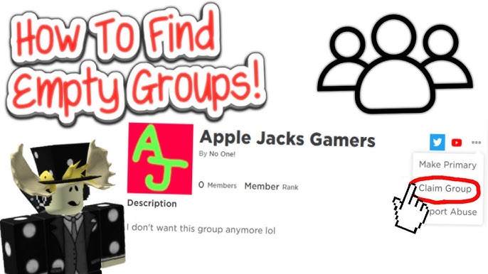 how to join roblox empty groups