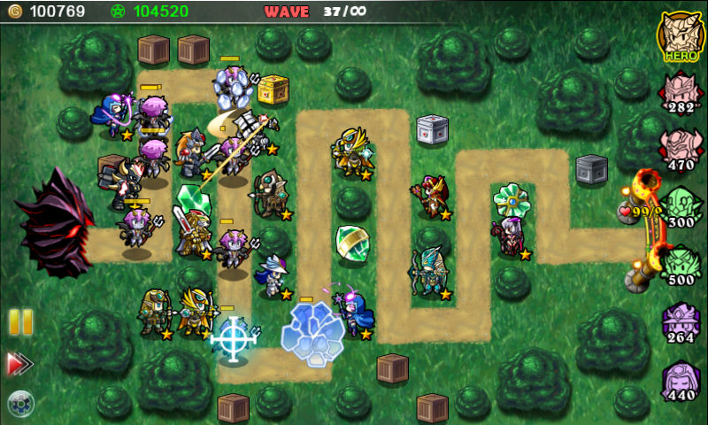 final fantasy base defender mobile game