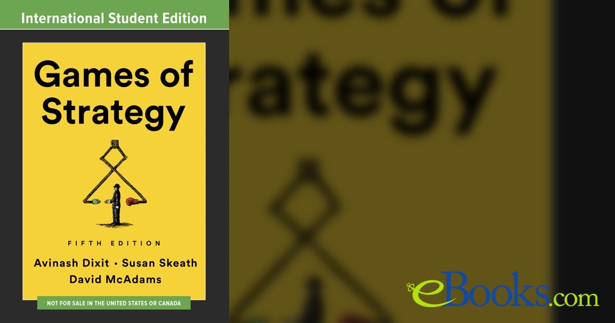 games of strategy 5th edition pdf