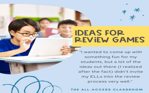 elementary review games