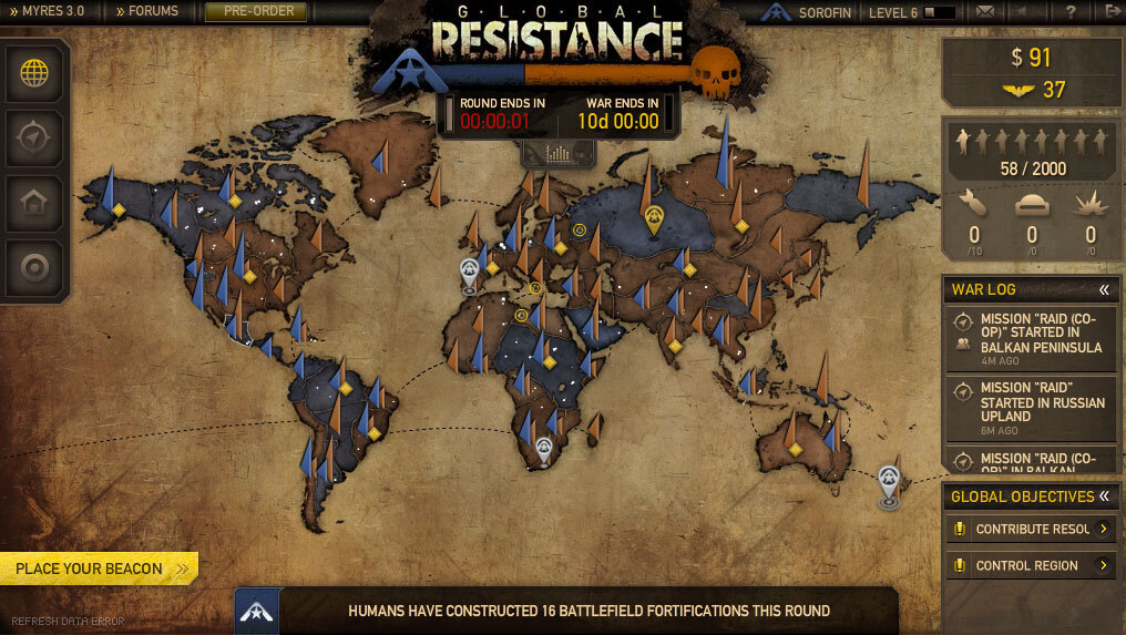 resistance game strategy