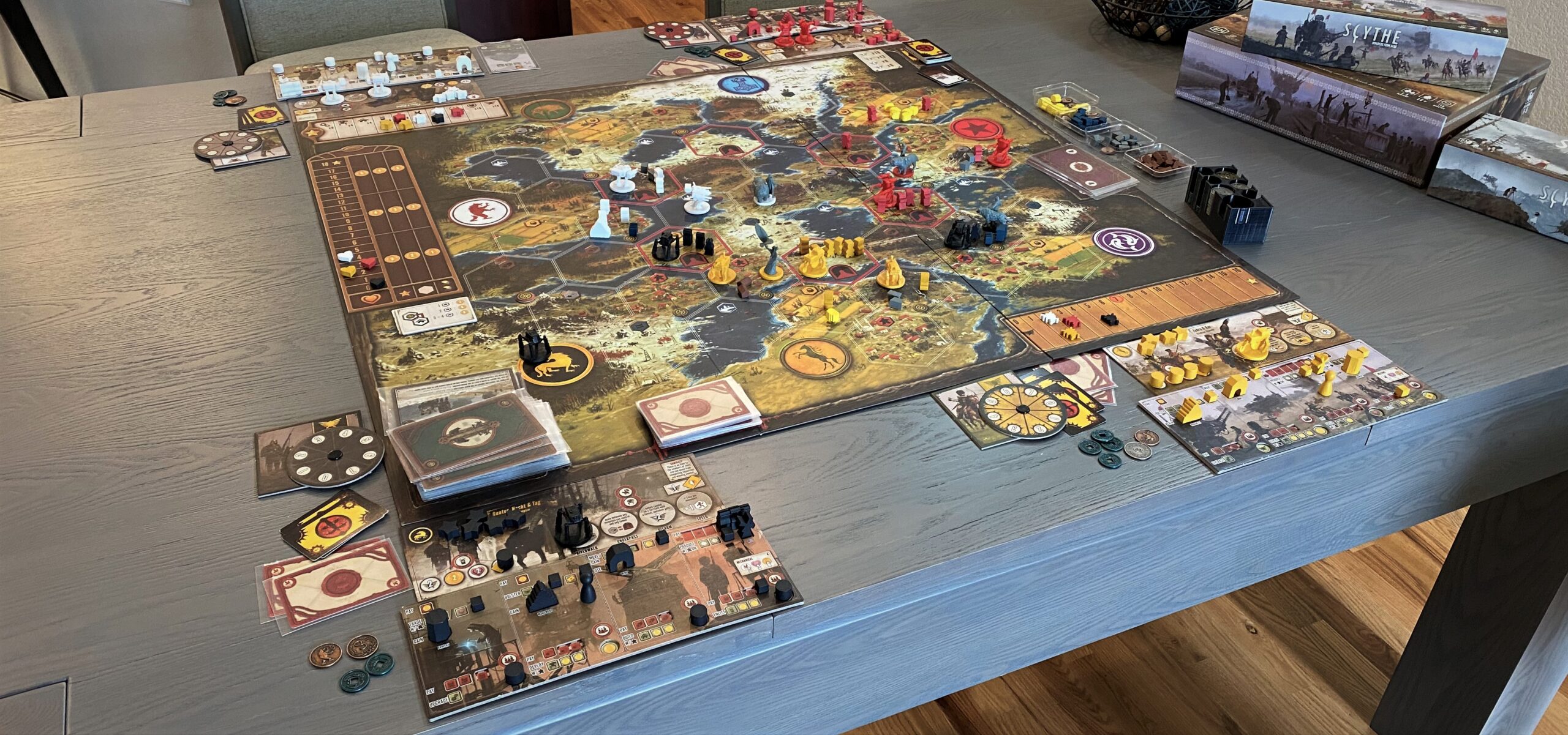 scythe board game strategy