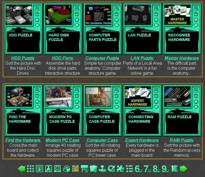 computer hardware games