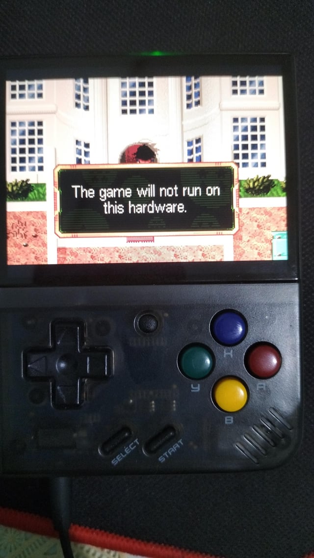 by the game is executed directly by the hardware