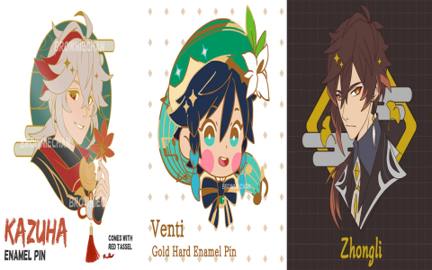 genshin impact pins