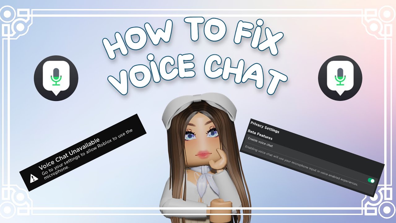 why isnt my roblox mic working mac