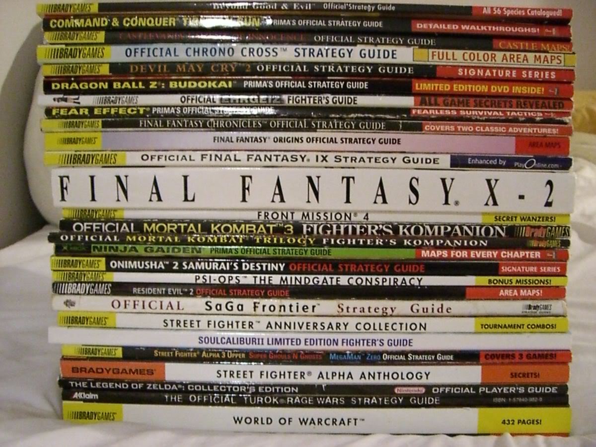 video games strategy guides