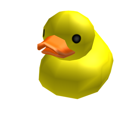 rubber duck meme duck with roblox face