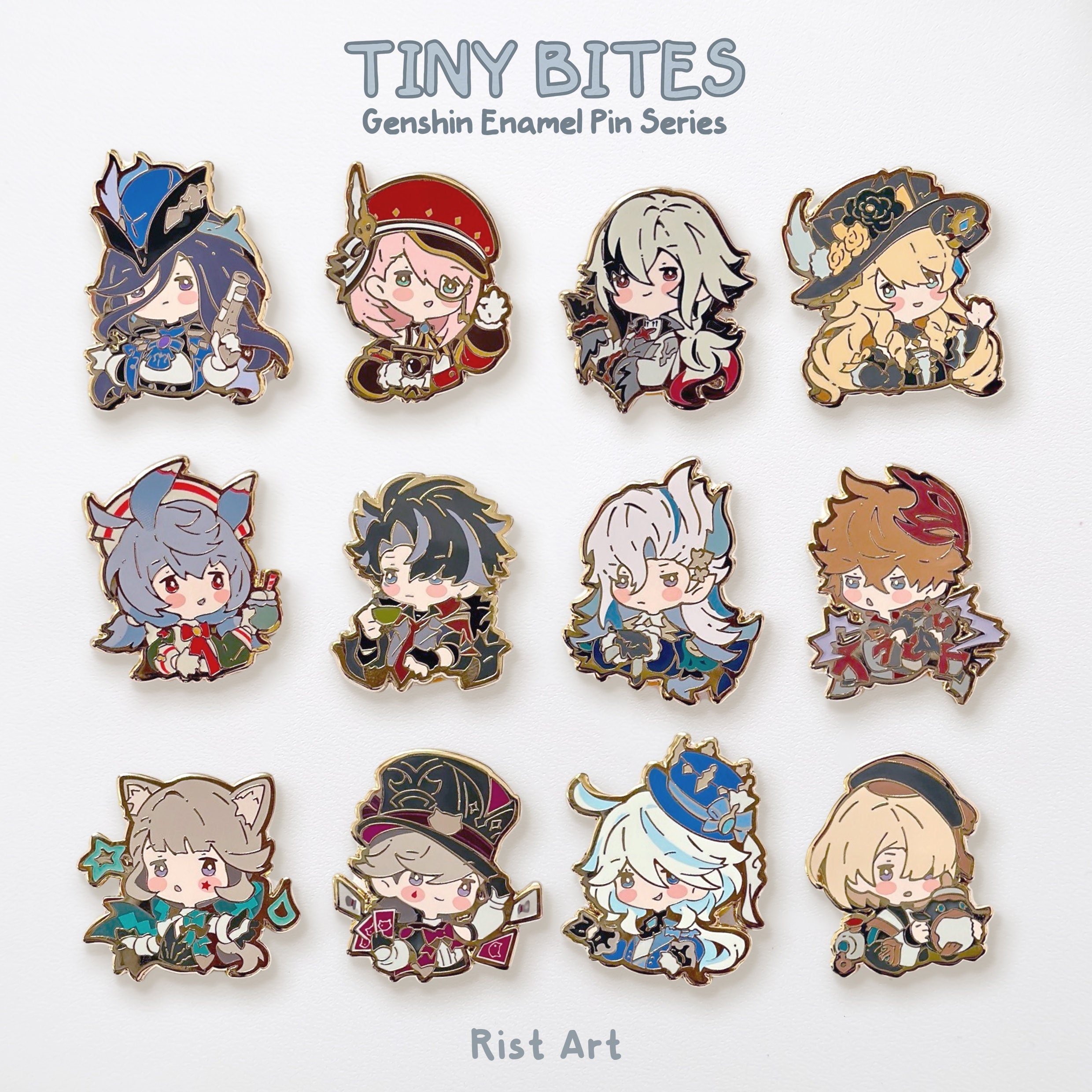 genshin impact pins