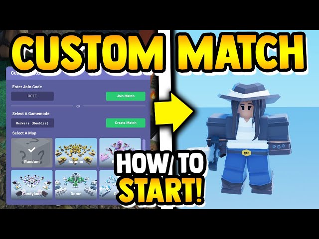 how to make a private match in bed wars roblox