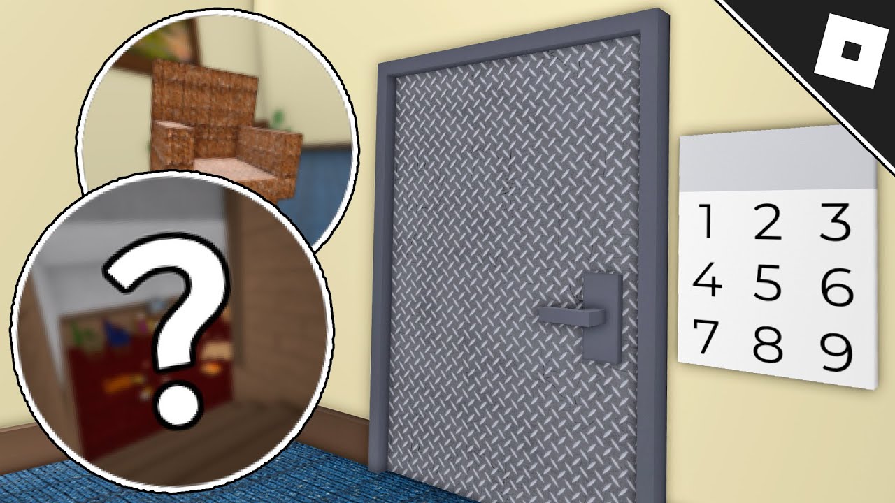 therapy roblox door code