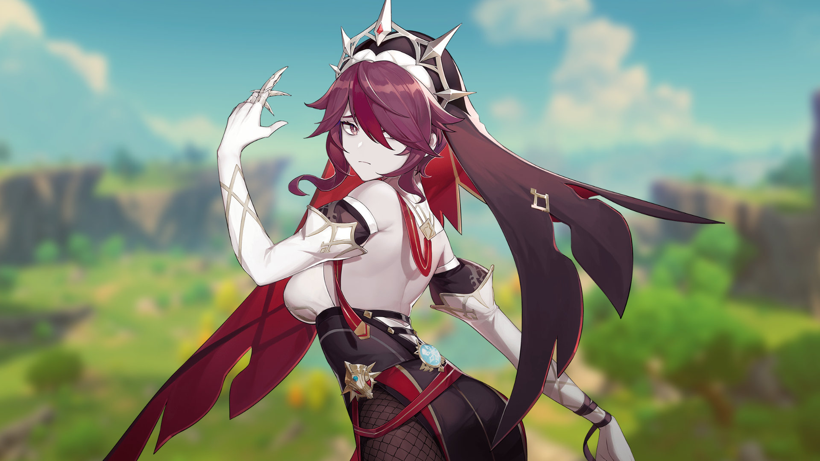 rosaria genshin impact build