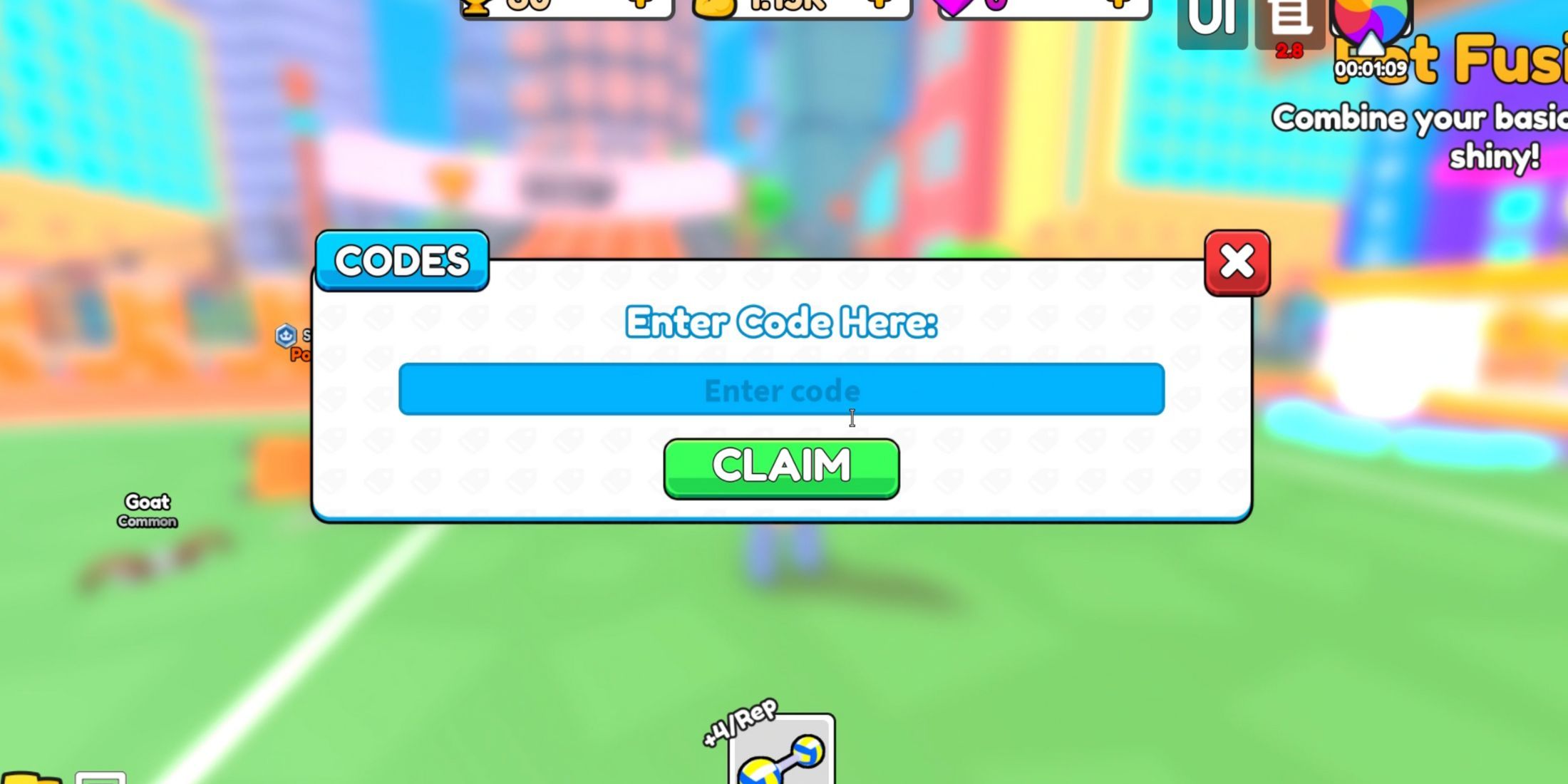 push a car codes roblox