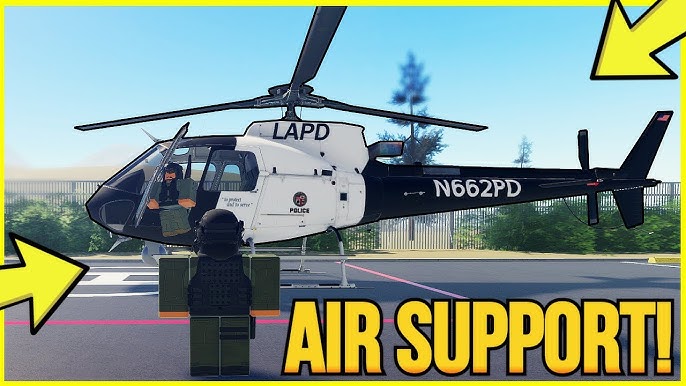 lapd helicopter roblox