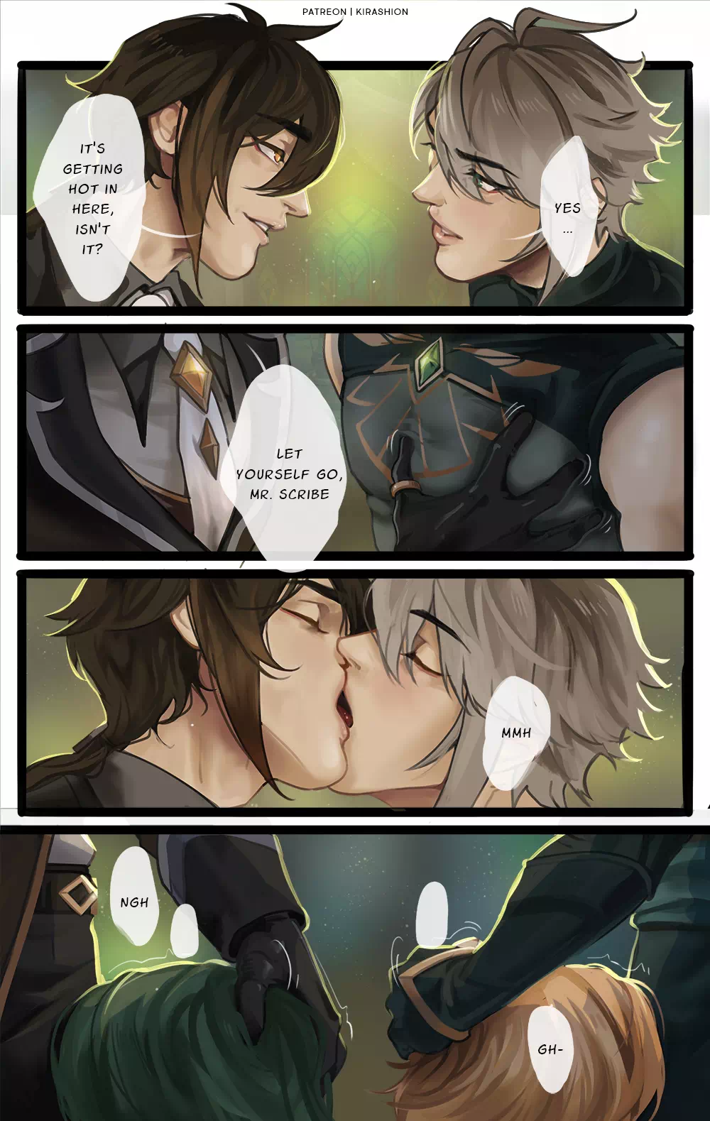 genshin impact gay porn comics